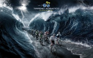 Tirreno- Adriatico Race Poster