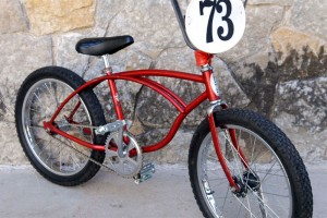 photo of The Converted Red BMX Bike